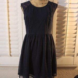 2/$15 | BAND OF GYPSIES | Cute Navy Blue Dress | Size: M